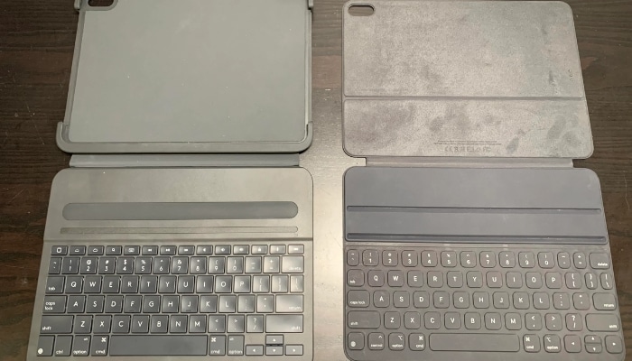 Logitech Slim Folio Pro Vs Apple Smart Keyboard Folio